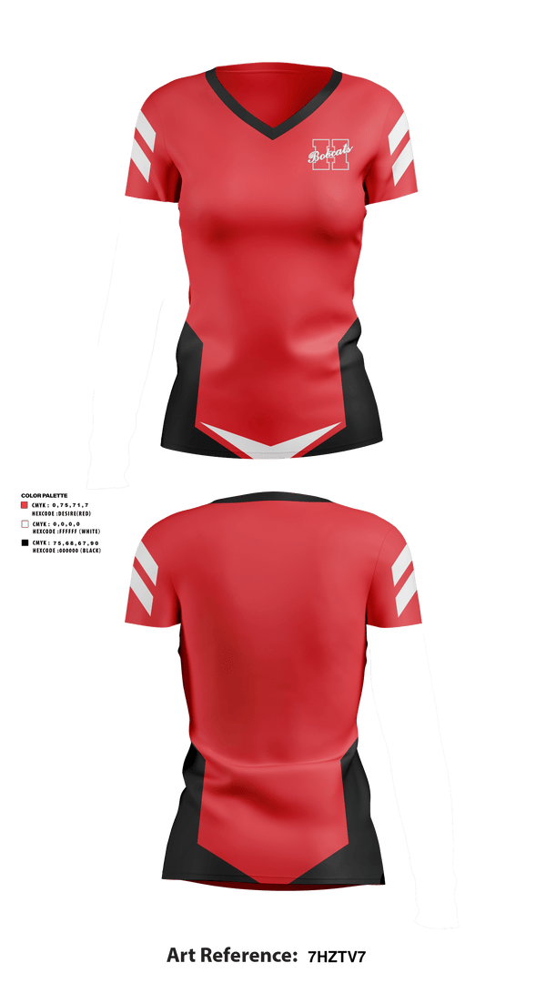 Womens Short Sleeve Vneck Shirt, Hope High School Golf, Golf, Teamtime, Team time, sublimation, custom sports apparel, team uniforms, spirit wear, spiritwear, sports uniforms, custom shirts, team store, custom team store, fundraiser sports, apparel fundraiser