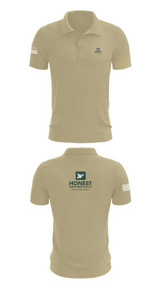 Short Sleeve Performance Polo, Honest Home Services LLC, , Teamtime, Team time, sublimation, custom sports apparel, team uniforms, spirit wear, spiritwear, sports uniforms, custom shirts, team store, custom team store, fundraiser sports, apparel fundraiser