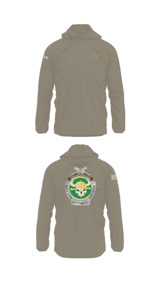 Windbreaker, 977 MP CO, Army, Teamtime, Team time, sublimation, custom sports apparel, team uniforms, spirit wear, spiritwear, sports uniforms, custom shirts, team store, custom team store, fundraiser sports, apparel fundraiser
