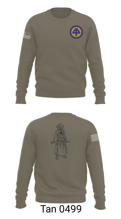 A Co 1/1-114th 36313026 Crew Neck Sweatshirt - 65