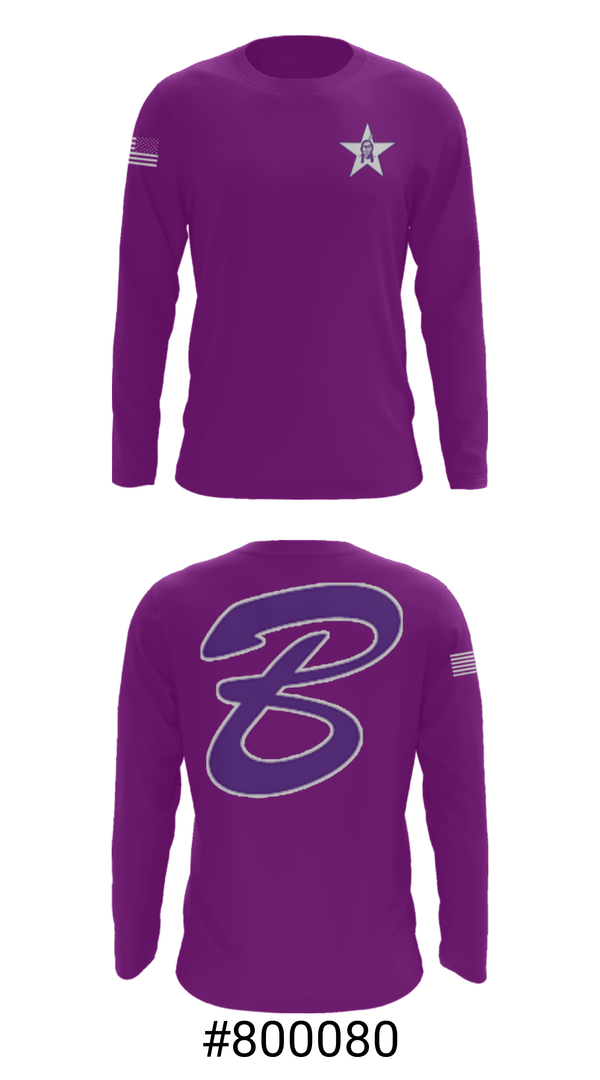 Long Sleeve Performance Shirt, Bottineau High School, Spirit Store, Teamtime, Team time, sublimation, custom sports apparel, team uniforms, spirit wear, spiritwear, sports uniforms, custom shirts, team store, custom team store, fundraiser sports, apparel fundraiser