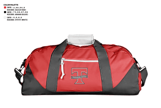 Duffle Bag, Tillamook High School Golf, Golf, Teamtime, Team time, sublimation, custom sports apparel, team uniforms, spirit wear, spiritwear, sports uniforms, custom shirts, team store, custom team store, fundraiser sports, apparel fundraiser