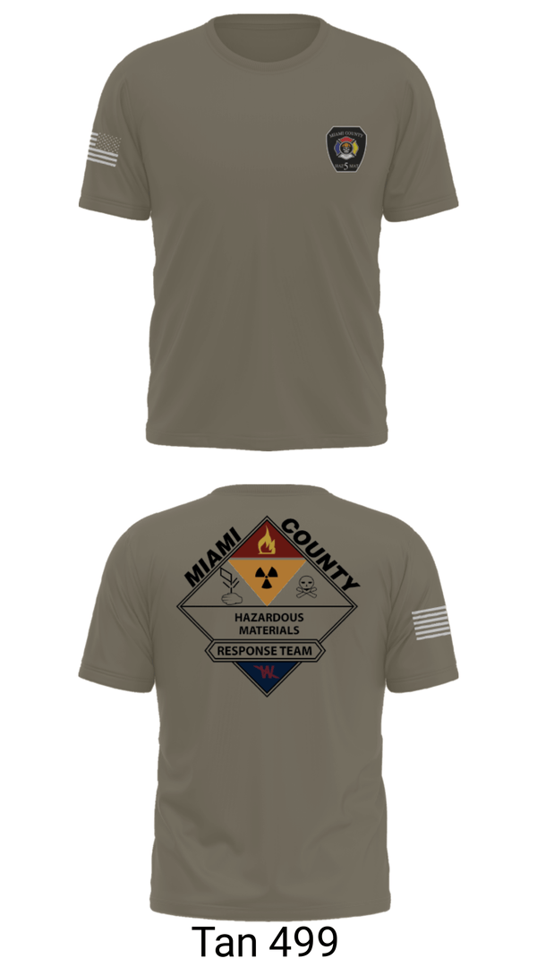 Old School Cotton Feel Shirt, Miami County Hazmat, , Teamtime, Team time, sublimation, custom sports apparel, team uniforms, spirit wear, spiritwear, sports uniforms, custom shirts, team store, custom team store, fundraiser sports, apparel fundraiser