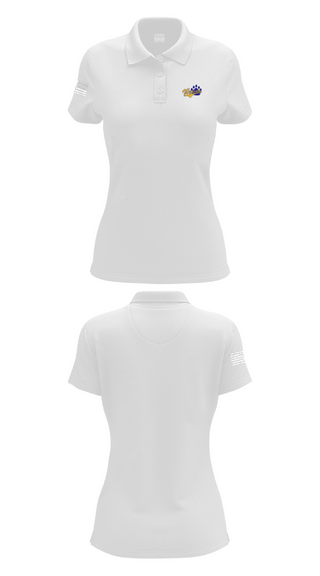 Womens Short Sleeve Performance Polo, Richwoods Middle School Cheer, Cheer, Teamtime, Team time, sublimation, custom sports apparel, team uniforms, spirit wear, spiritwear, sports uniforms, custom shirts, team store, custom team store, fundraiser sports, apparel fundraiser