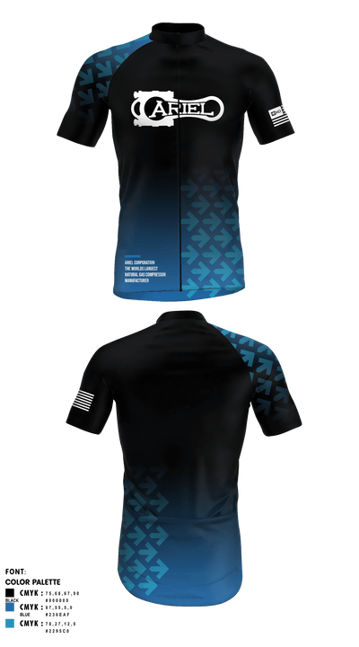 Ariel Corporation 97229157 Cycling Jersey - 1
