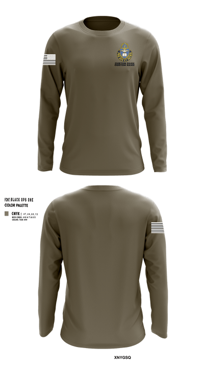 CHAPLAINS OFFICE 44554791 Long Sleeve Performance Shirt - 6