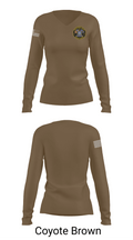 Chesterfield County Sheriff Office 79473922 Women's Long Sleeve V-neck Shirt -1 16