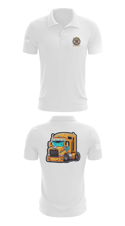 Rookies new school 6567308 Short Sleeve Performance Polo - 9