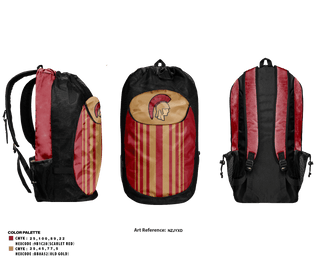 Gear Bag, Charleston High School Golf, Golf, Teamtime, Team time, sublimation, custom sports apparel, team uniforms, spirit wear, spiritwear, sports uniforms, custom shirts, team store, custom team store, fundraiser sports, apparel fundraiser