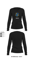 Det 607 13303638 Women's Long Sleeve V-neck Shirt - 22