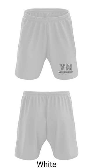 Athletic Shorts With Pockets, YESSIR NOSIR PODCAST, , Teamtime, Team time, sublimation, custom sports apparel, team uniforms, spirit wear, spiritwear, sports uniforms, custom shirts, team store, custom team store, fundraiser sports, apparel fundraiser