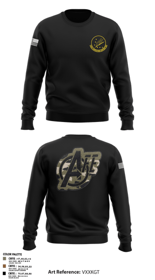 Crew Neck Sweatshirt, 509 OSS, Air Force, Teamtime, Team time, sublimation, custom sports apparel, team uniforms, spirit wear, spiritwear, sports uniforms, custom shirts, team store, custom team store, fundraiser sports, apparel fundraiser