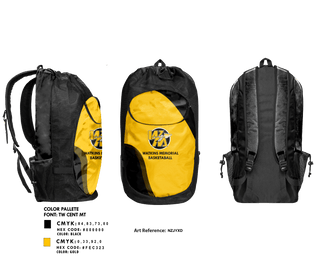 Gear Bag, Watkins Memorial High School Basketball, Women's Basketball, Teamtime, Team time, sublimation, custom sports apparel, team uniforms, spirit wear, spiritwear, sports uniforms, custom shirts, team store, custom team store, fundraiser sports, apparel fundraiser