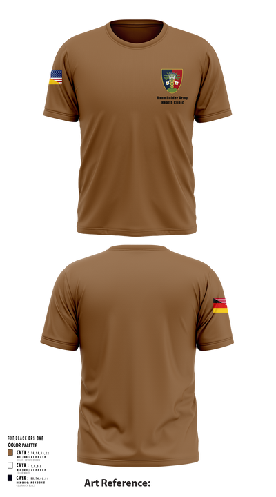 U.S. Army Health Clinic - Baumholder 42265508 Short Sleeve Performance Shirt - 152