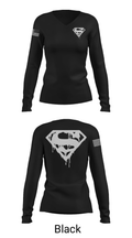 Lucid union 20916482 Women's Long Sleeve V-neck Shirt - 35