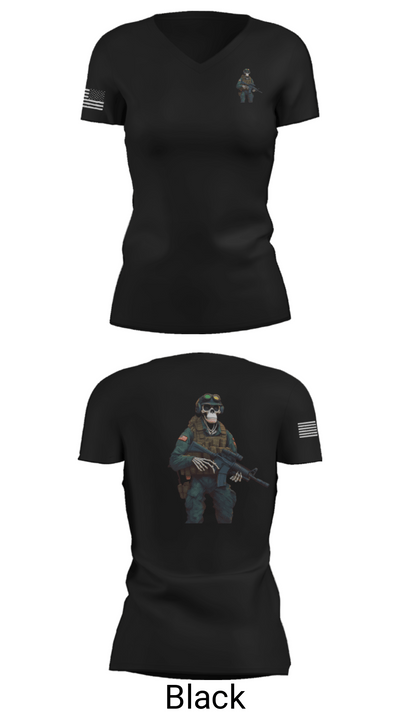 3d lsb 39792160 Women's Short Sleeve V-neck Shirt - 28