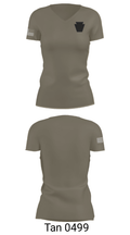 Blackout 17717609 Women's Short Sleeve V-neck Shirt - 65
