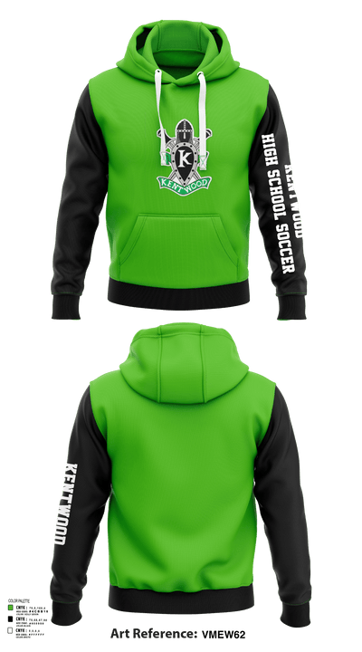 Kentwood High School Soccer 47962243 Hoodie - 127
