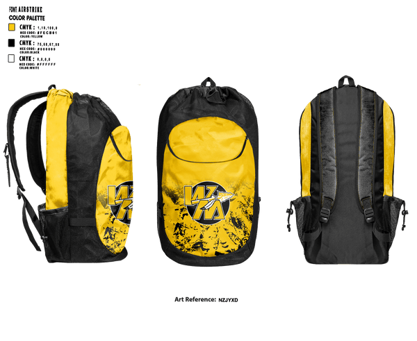Gear Bag, Watkins Memorial High School Golf, Golf, Teamtime, Team time, sublimation, custom sports apparel, team uniforms, spirit wear, spiritwear, sports uniforms, custom shirts, team store, custom team store, fundraiser sports, apparel fundraiser