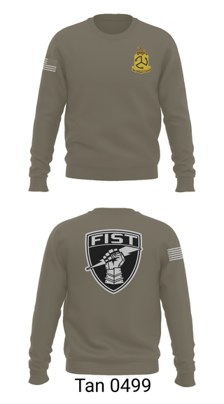 Crew Neck Sweatshirt, 1-200 Infantry, National Guard, Teamtime, Team time, sublimation, custom sports apparel, team uniforms, spirit wear, spiritwear, sports uniforms, custom shirts, team store, custom team store, fundraiser sports, apparel fundraiser