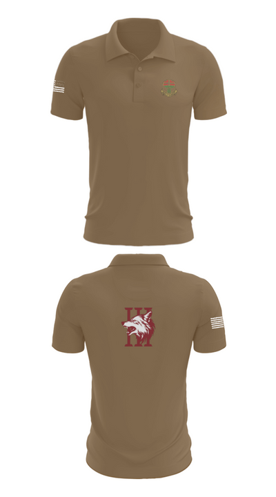 Apache company, 4-6 IN 88523274 Short Sleeve Performance Polo - 7
