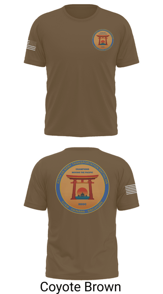 Short Sleeve Performance Shirt, 835th Transportation BN, Army, Teamtime, Team time, sublimation, custom sports apparel, team uniforms, spirit wear, spiritwear, sports uniforms, custom shirts, team store, custom team store, fundraiser sports, apparel fundraiser