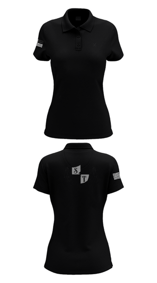 Womens Short Sleeve Performance Polo, Sovereign Tactics, , Teamtime, Team time, sublimation, custom sports apparel, team uniforms, spirit wear, spiritwear, sports uniforms, custom shirts, team store, custom team store, fundraiser sports, apparel fundraiser