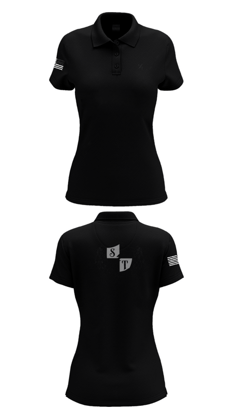 Womens Short Sleeve Performance Polo, Sovereign Tactics, , Teamtime, Team time, sublimation, custom sports apparel, team uniforms, spirit wear, spiritwear, sports uniforms, custom shirts, team store, custom team store, fundraiser sports, apparel fundraiser