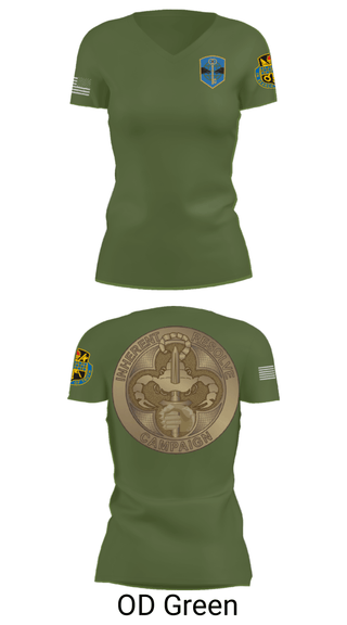 Women's Short Sleeve Vneck Shirt, 372 MOB, Army, Teamtime, Team time, sublimation, custom sports apparel, team uniforms, spirit wear, spiritwear, sports uniforms, custom shirts, team store, custom team store, fundraiser sports, apparel fundraiser
