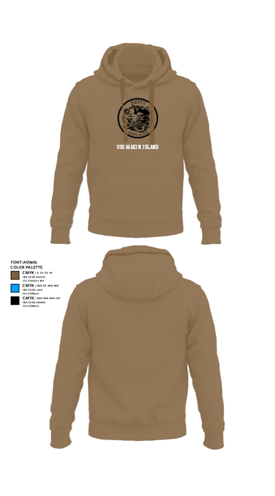 USS MAKIN ISLAND 57574160 Hoodie - 11