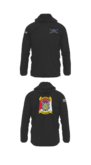 Windbreaker, B Troop 2-17 Cav REGT, , Teamtime, Team time, sublimation, custom sports apparel, team uniforms, spirit wear, spiritwear, sports uniforms, custom shirts, team store, custom team store, fundraiser sports, apparel fundraiser