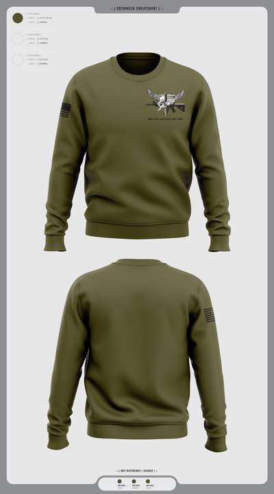 San Antonio SRT 65040800 Crew Neck Sweatshirt - 5