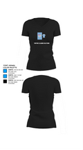 Venture cleaning solutions 84416959 Women's Short Sleeve V-neck Shirt - 37