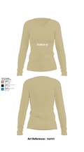 USAREUR-AF 81292805 Women's Long Sleeve V-neck Shirt - 82