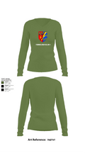 Fernmeldebataillon 4 95457693 Women's Long Sleeve V-neck Shirt - 42