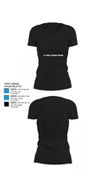 St. Mark Lutheran Cougars 96691174 Women's Short Sleeve V-neck Shirt - 37