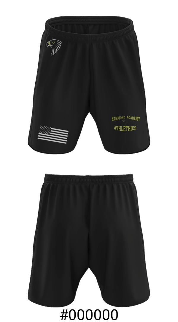 Athletic Shorts With Pockets, Hammond Academy Of Science & Tech Baseball, Baseball, Teamtime, Team time, sublimation, custom sports apparel, team uniforms, spirit wear, spiritwear, sports uniforms, custom shirts, team store, custom team store, fundraiser sports, apparel fundraiser