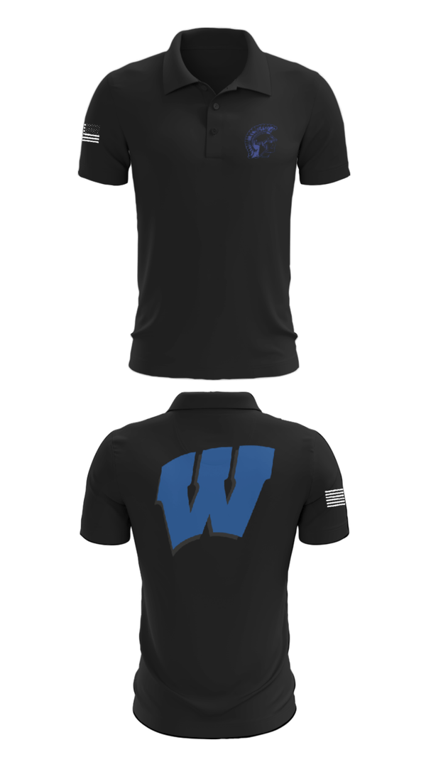 Short Sleeve Performance Polo, James B Hunt High School Football, Football, Teamtime, Team time, sublimation, custom sports apparel, team uniforms, spirit wear, spiritwear, sports uniforms, custom shirts, team store, custom team store, fundraiser sports, apparel fundraiser