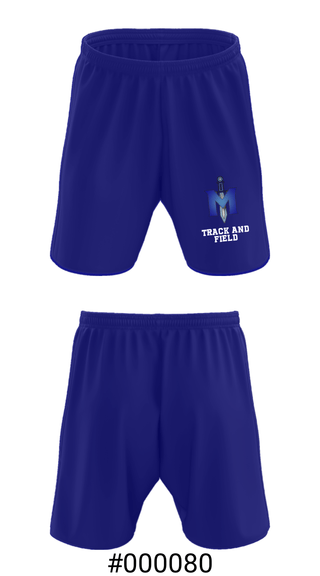 Athletic Shorts With Pockets, iMater Knights, Track & Field, Teamtime, Team time, sublimation, custom sports apparel, team uniforms, spirit wear, spiritwear, sports uniforms, custom shirts, team store, custom team store, fundraiser sports, apparel fundraiser