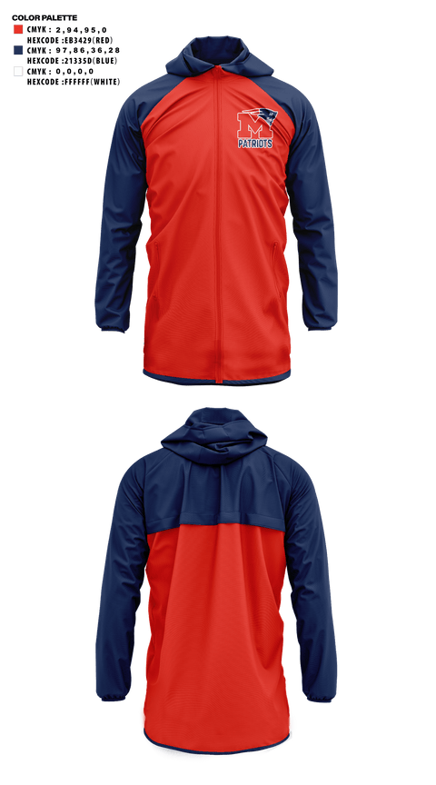 Windbreaker, Marion High School Cheer, Cheer, Teamtime, Team time, sublimation, custom sports apparel, team uniforms, spirit wear, spiritwear, sports uniforms, custom shirts, team store, custom team store, fundraiser sports, apparel fundraiser