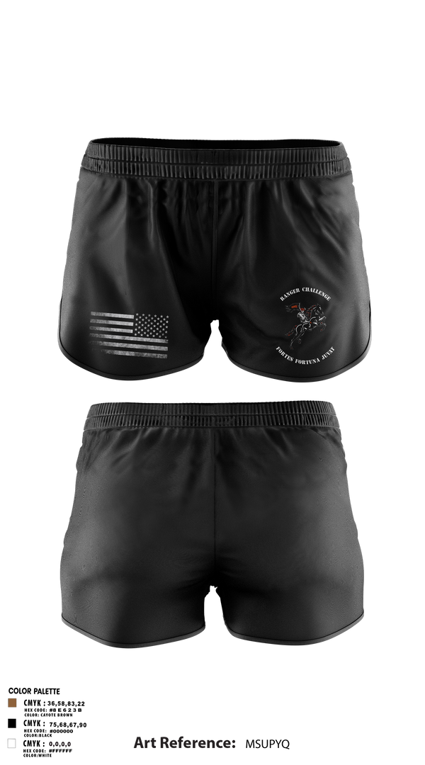 Ranger Panties, Ranger Challenge, , Teamtime, Team time, sublimation, custom sports apparel, team uniforms, spirit wear, spiritwear, sports uniforms, custom shirts, team store, custom team store, fundraiser sports, apparel fundraiser