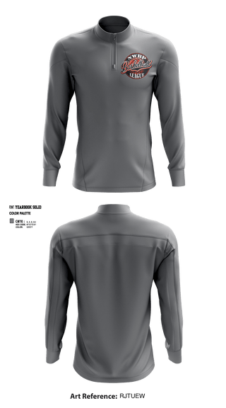 Quarter Zip Jacket, North West Bergen Passaic Basketball League, Men's Basketball, Teamtime, Team time, sublimation, custom sports apparel, team uniforms, spirit wear, spiritwear, sports uniforms, custom shirts, team store, custom team store, fundraiser sports, apparel fundraiser