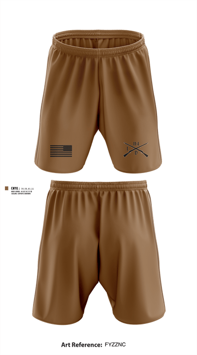 3rd PLT Black Sheep 32884167 Athletic Shorts With Pockets - 87