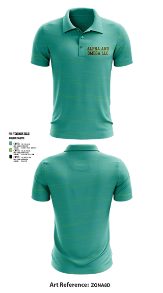 Short Sleeve Performance Polo, Alpha and Omega LLC, , Teamtime, Team time, sublimation, custom sports apparel, team uniforms, spirit wear, spiritwear, sports uniforms, custom shirts, team store, custom team store, fundraiser sports, apparel fundraiser