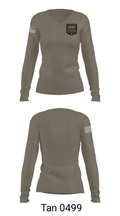 Recruiting 24284628 Women's Long Sleeve V-neck Shirt - 73