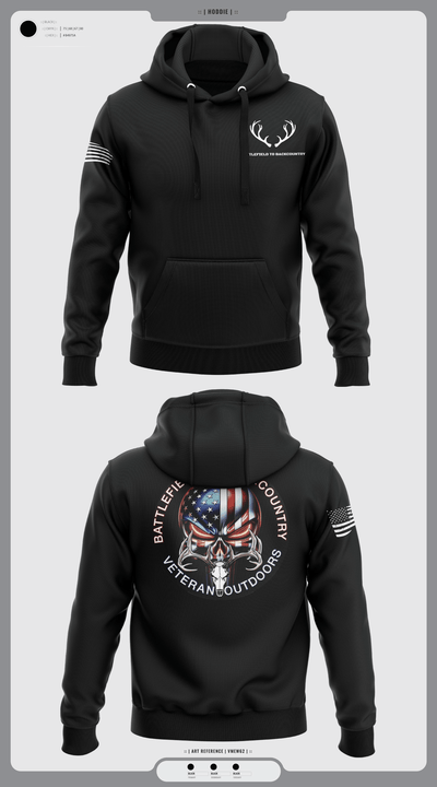 BATTLEFIELD TO BACKCOUNTRY 70891922 Hoodie - 1
