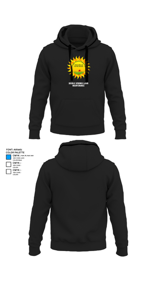 Hoodie, Double Springs Lawn Maintenance, , Teamtime, Team time, sublimation, custom sports apparel, team uniforms, spirit wear, spiritwear, sports uniforms, custom shirts, team store, custom team store, fundraiser sports, apparel fundraiser