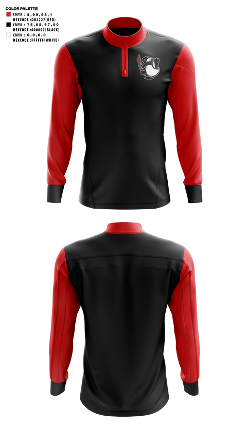 Quarter Zip Jacket, Tri-County High School Band, Spirit Store, Teamtime, Team time, sublimation, custom sports apparel, team uniforms, spirit wear, spiritwear, sports uniforms, custom shirts, team store, custom team store, fundraiser sports, apparel fundraiser