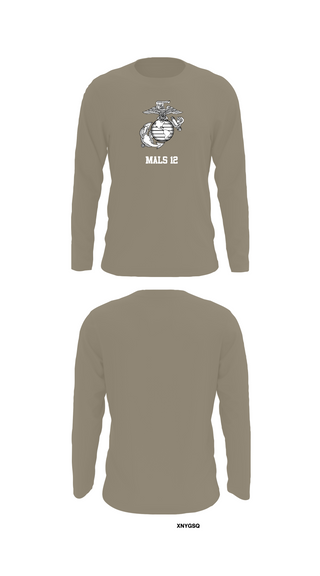 Long Sleeve Performance Shirt, Mals 12, Marines, Teamtime, Team time, sublimation, custom sports apparel, team uniforms, spirit wear, spiritwear, sports uniforms, custom shirts, team store, custom team store, fundraiser sports, apparel fundraiser