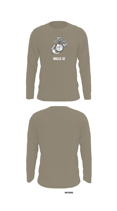 Mals 12 70520934 Long Sleeve Performance Shirt 72